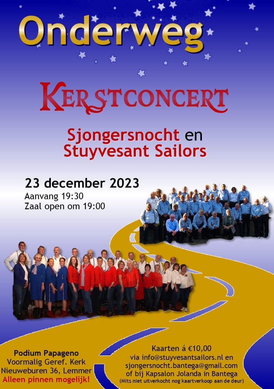 Flyer Kestconcert 23 december 2023